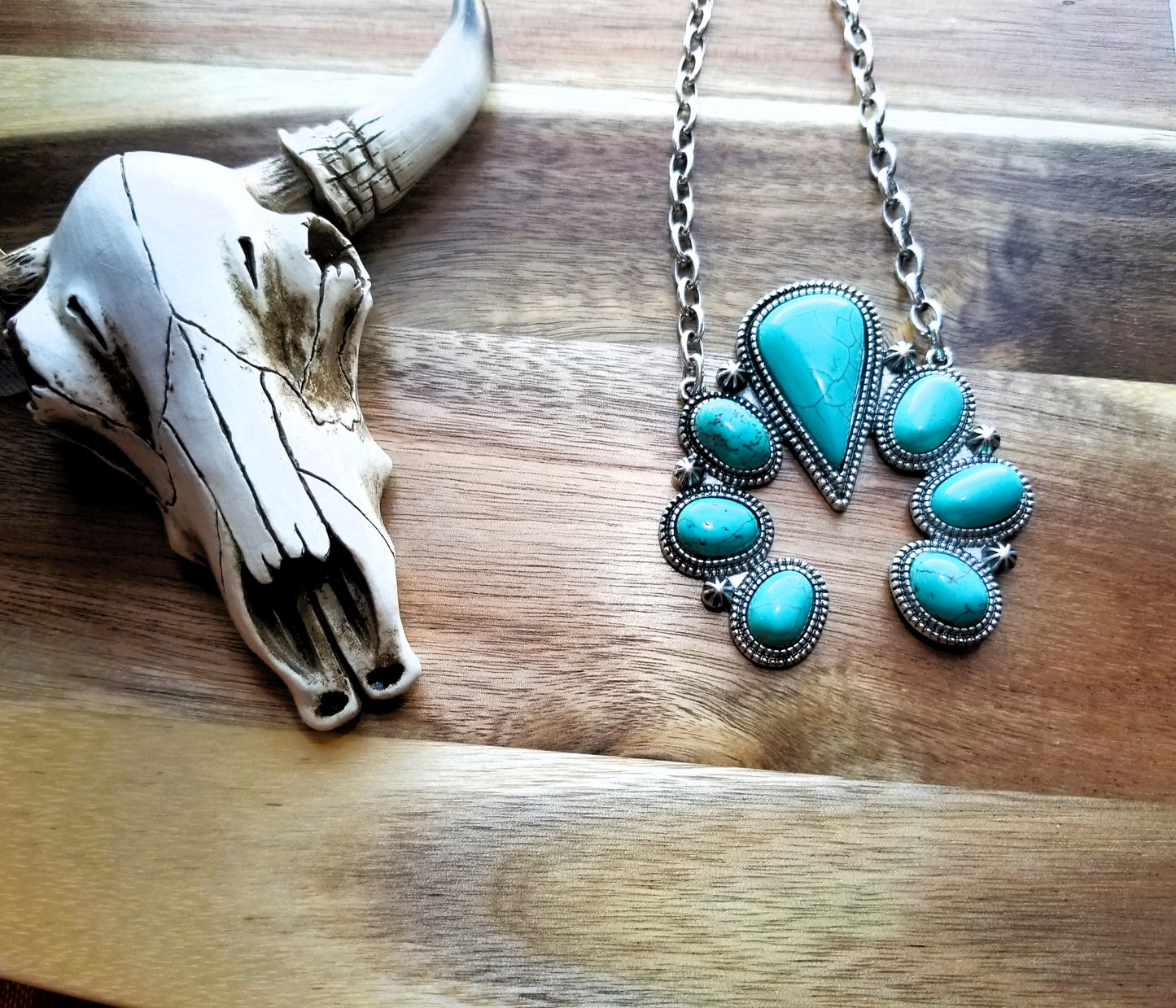Squash Blossom Necklace Western Pendant Necklace