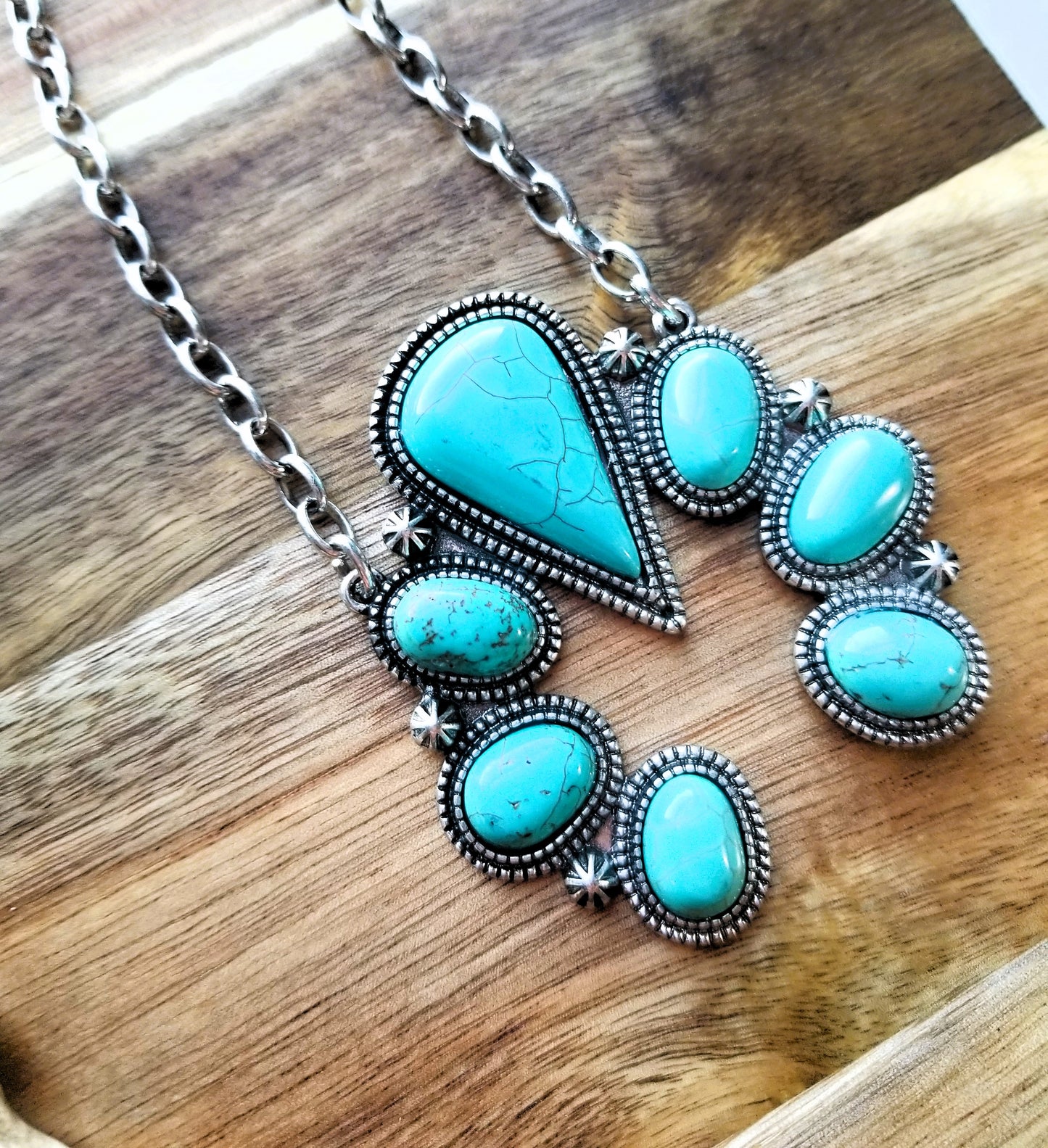 Squash Blossom Necklace Western Pendant Necklace