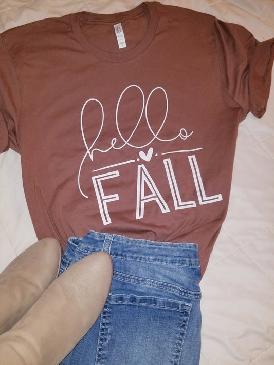 Hello Fall Graphic Tee