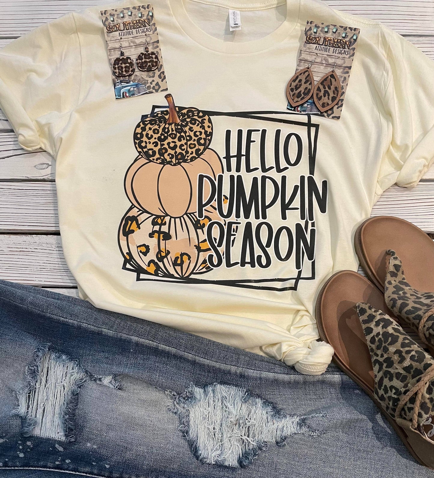 Hello Pumpkin Season T-shirt